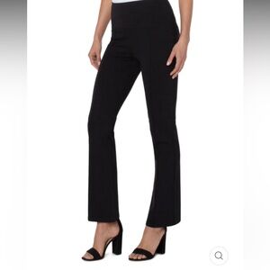 Liverpool Pearl S Stretch Bootcut Pants for Women - Black
